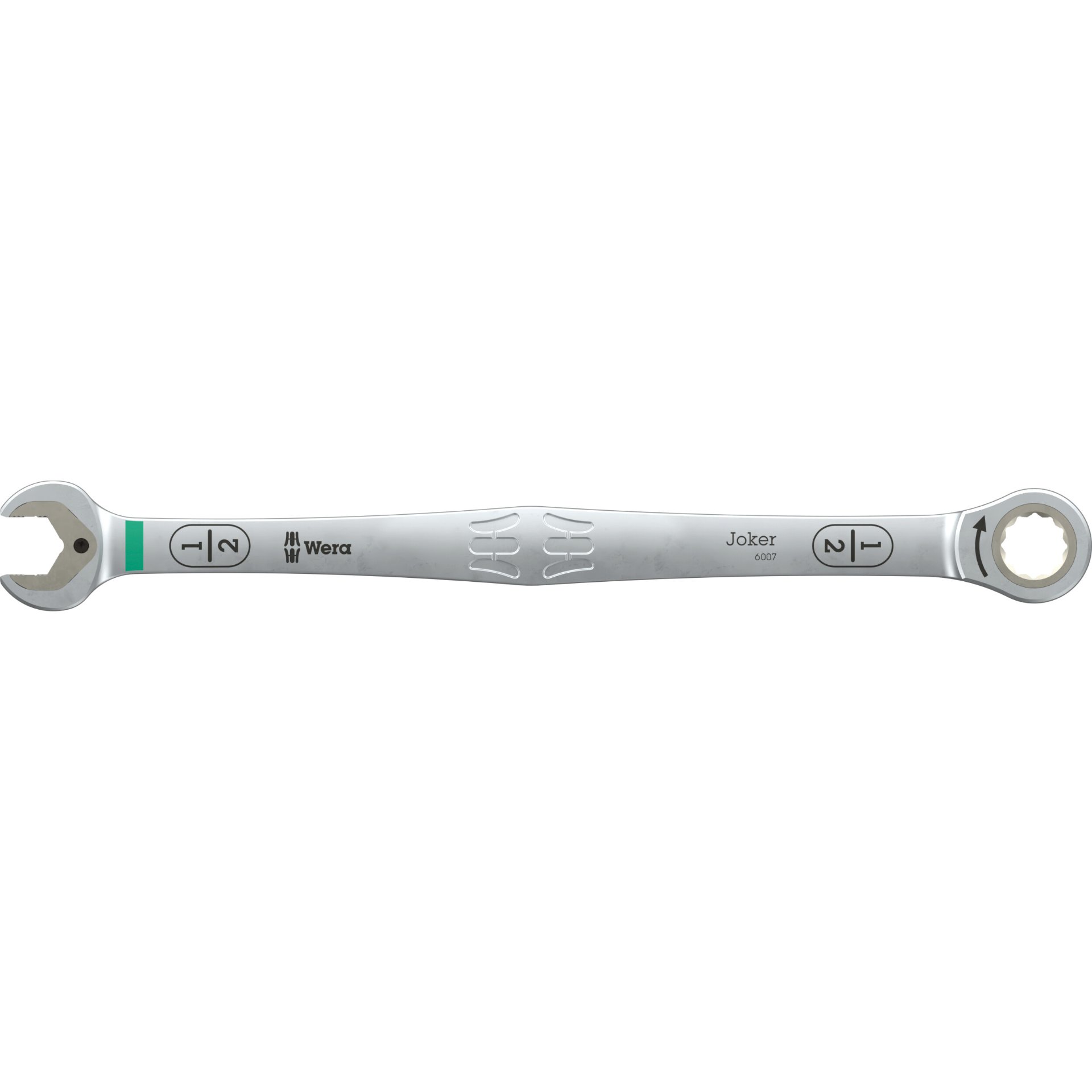 6007 Joker Maul-Ringratschen-Schlüssel SB, lange Ausführung, zöllig, 1/2" x 245 mm