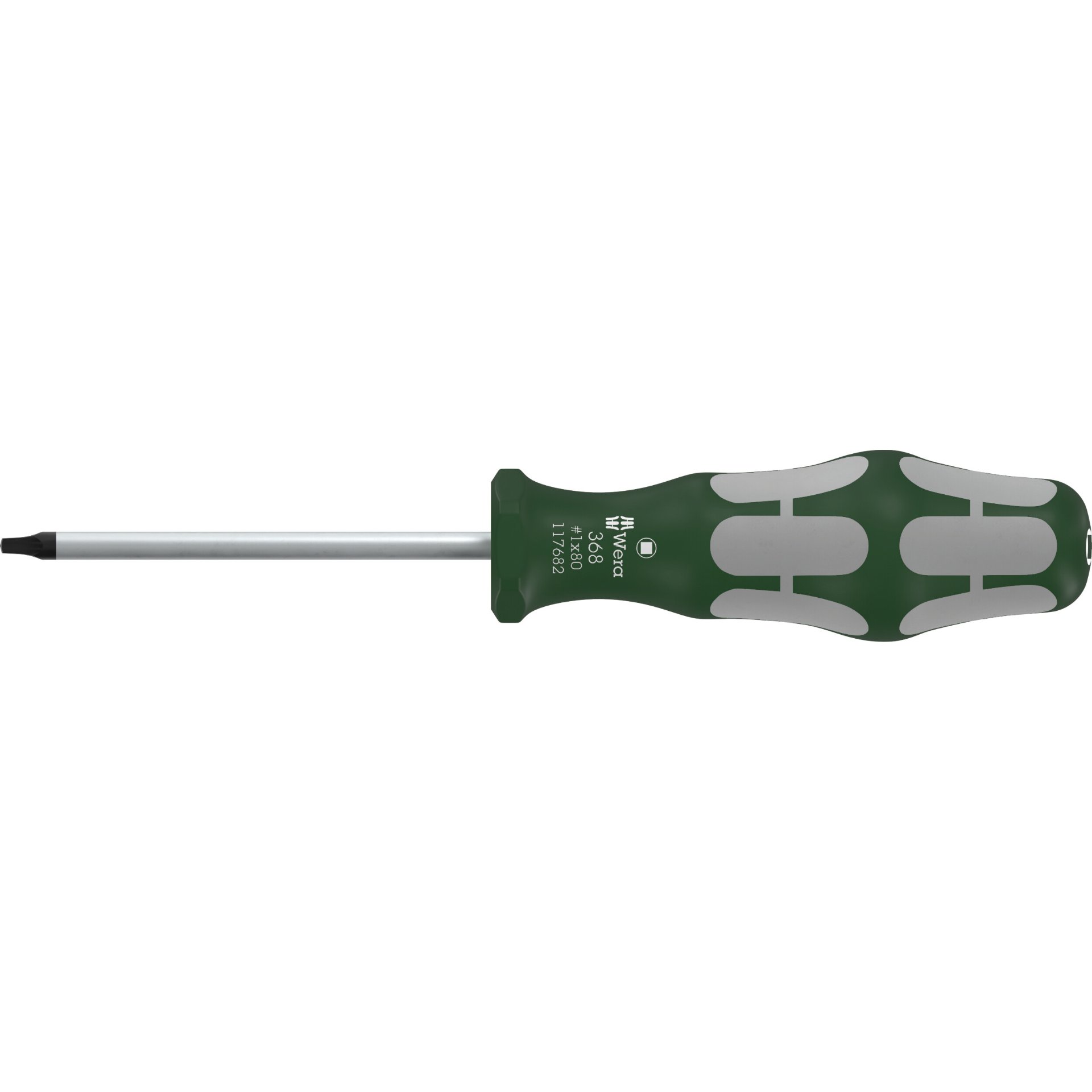 368 Schraubendreher für Innen-Vierkantschrauben, # 1 x 80 mm