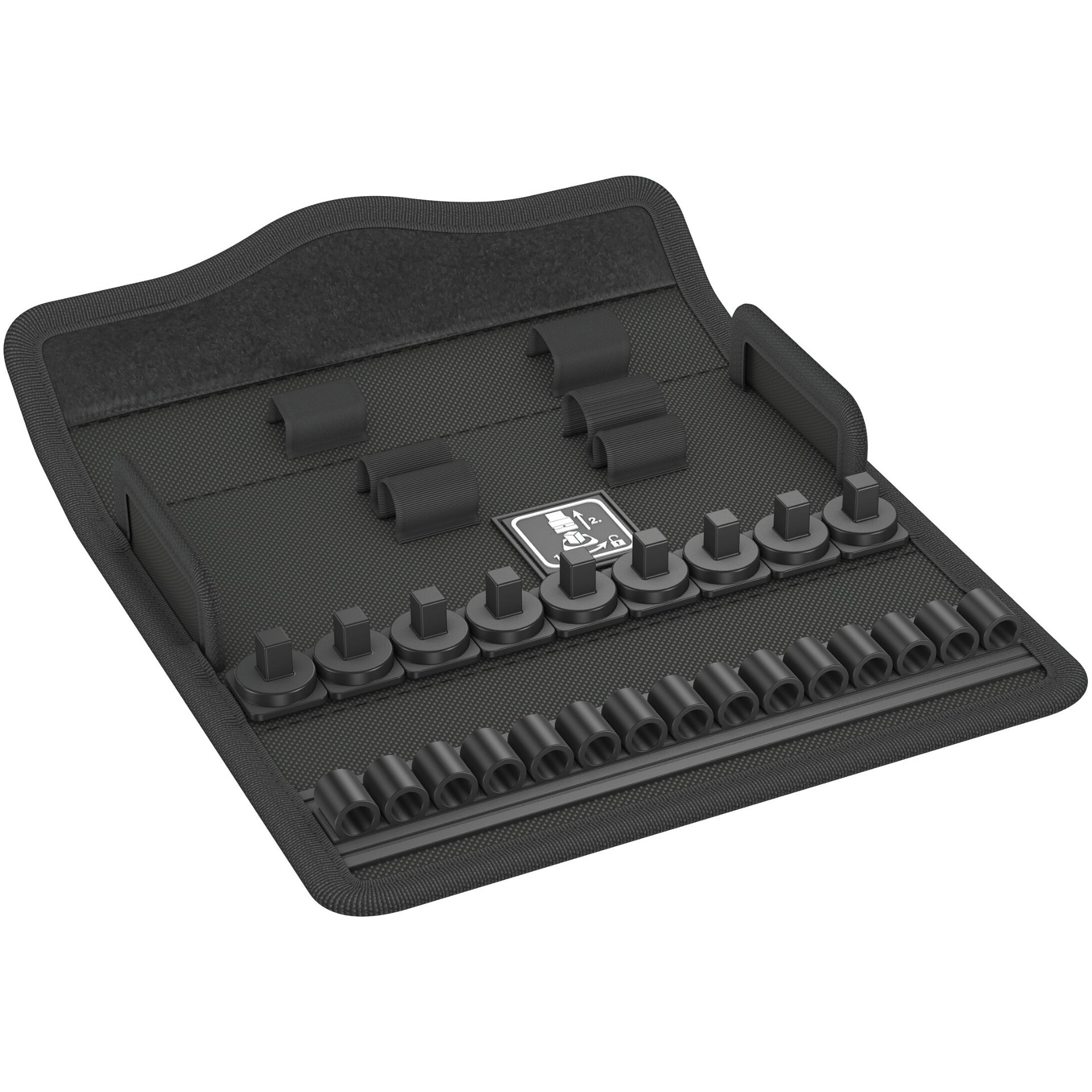 9496 Textile Box Zyklop Metal Push 1/4", leer
