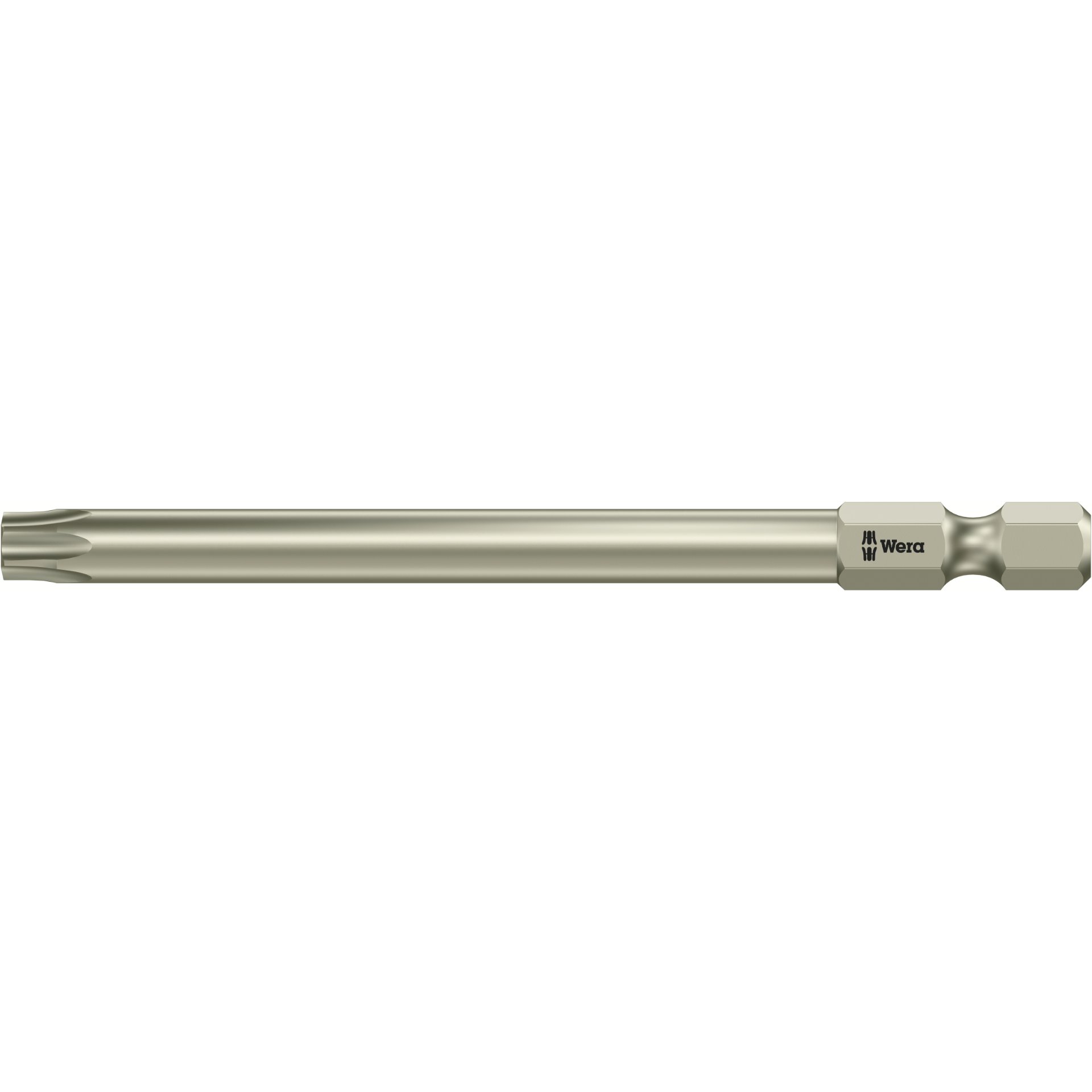 3867/4 TORX BO Bits mit Bohrung, Edelstahl, TX 30 x 89 mm