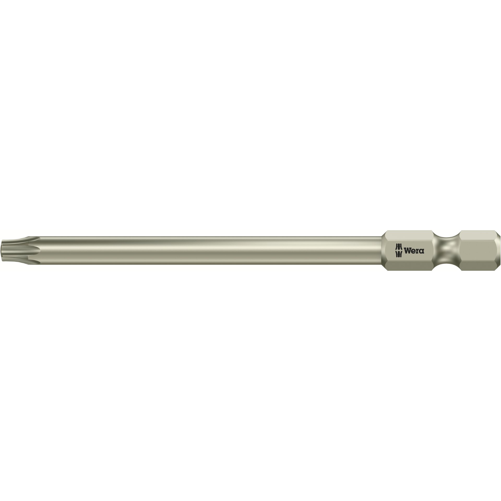 3867/4 TORX BO Bits mit Bohrung, Edelstahl, TX 20 x 89 mm