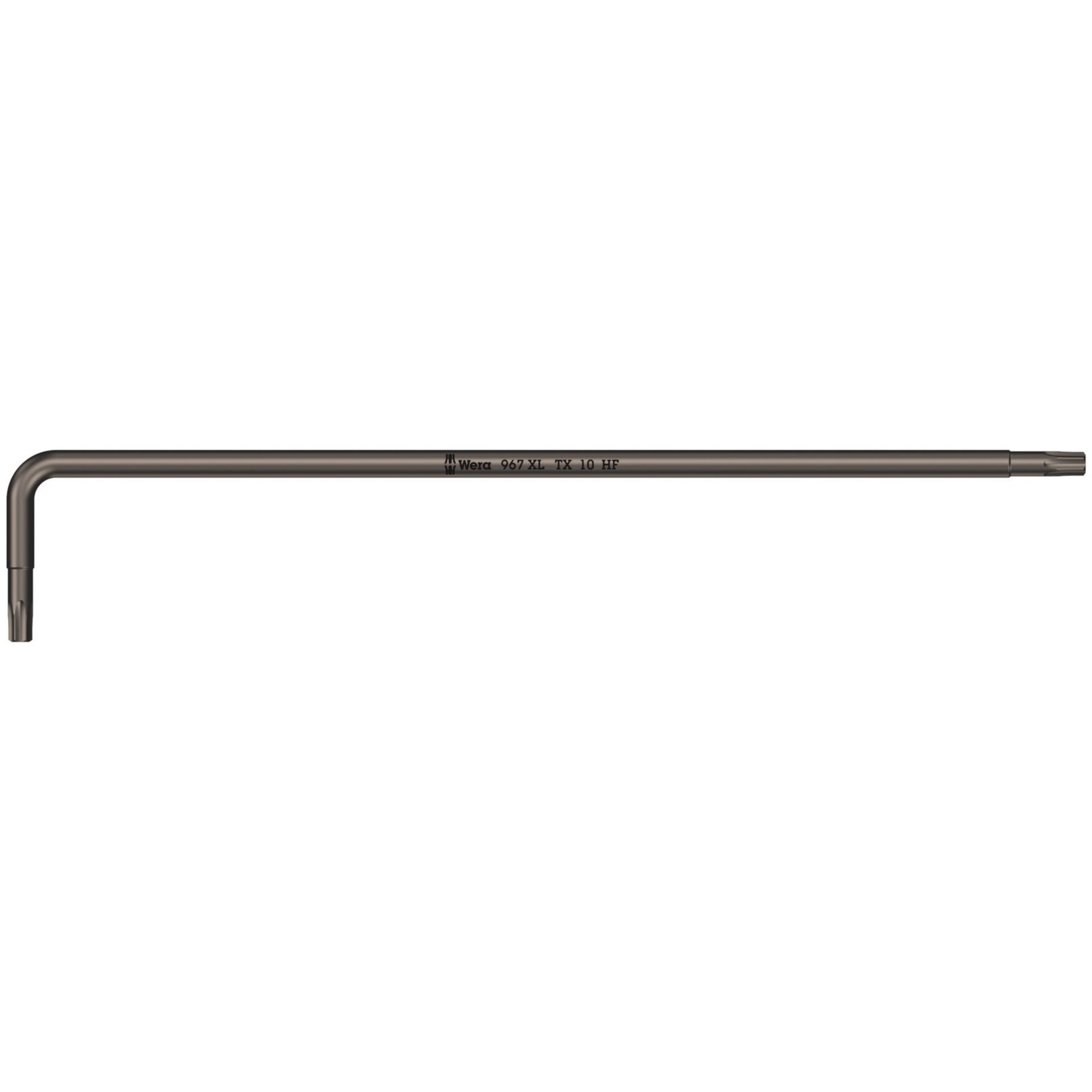 967 XL TORX HF Winkelschlüssel mit Haltefunktion, lang, TX 10 x 112 mm