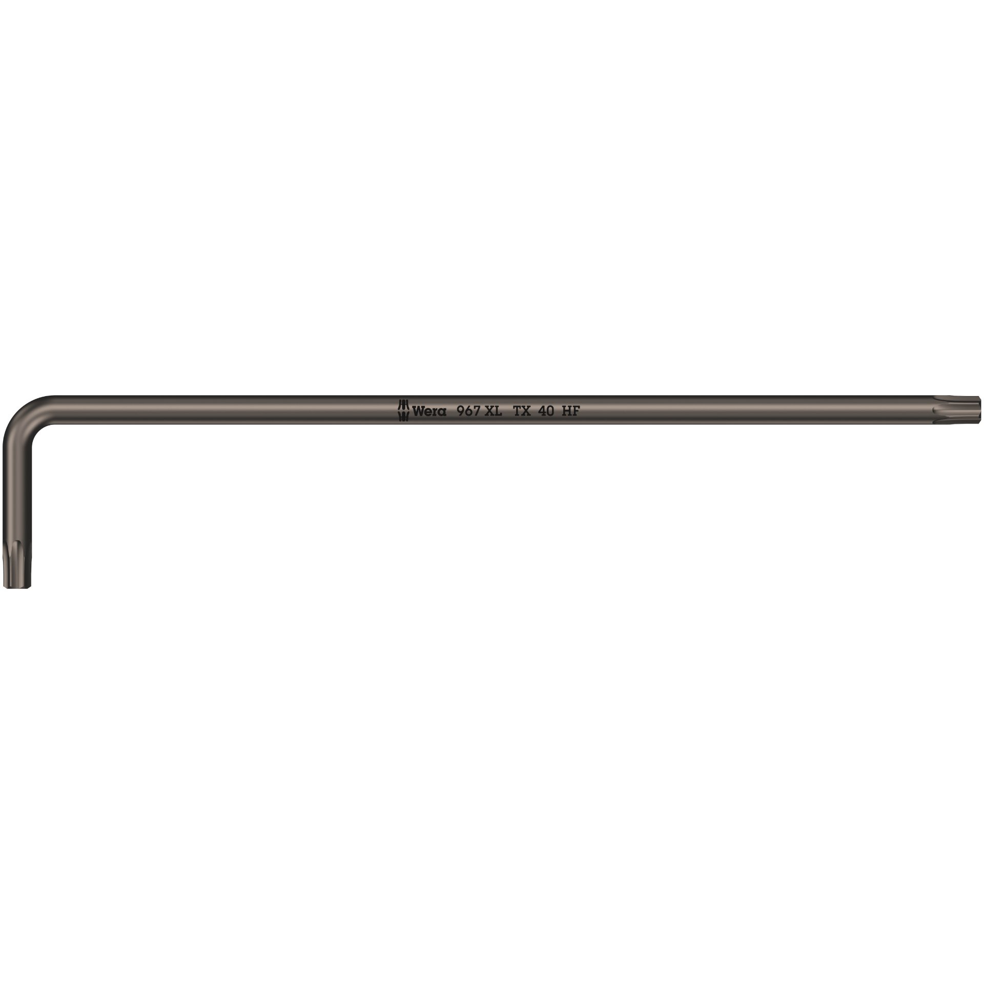 967 XL TORX HF Winkelschlüssel mit Haltefunktion, lang, TX 40 x 224 mm