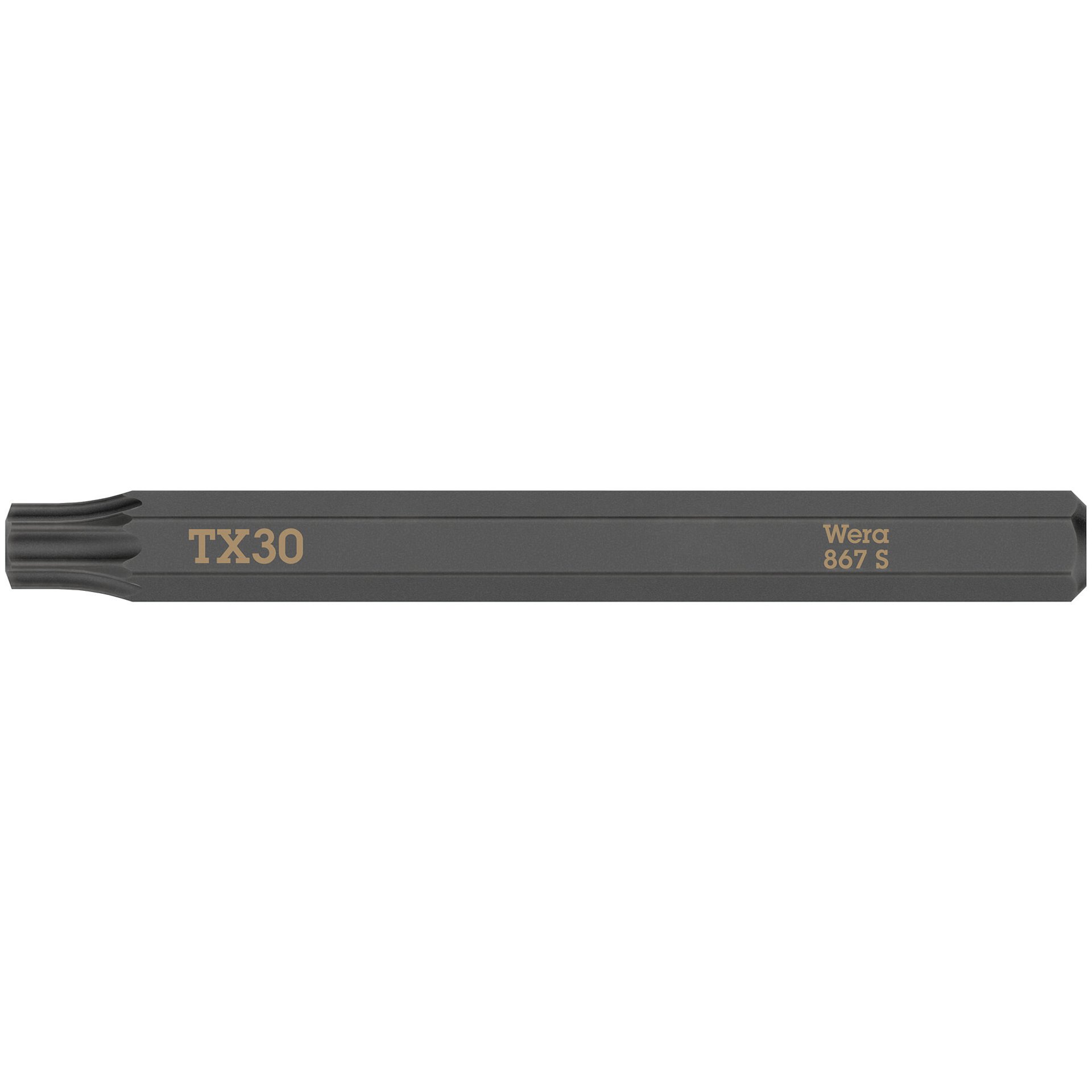 867 S TORX Bits für Schlagschraubendreher, TX 30 x 70 mm
