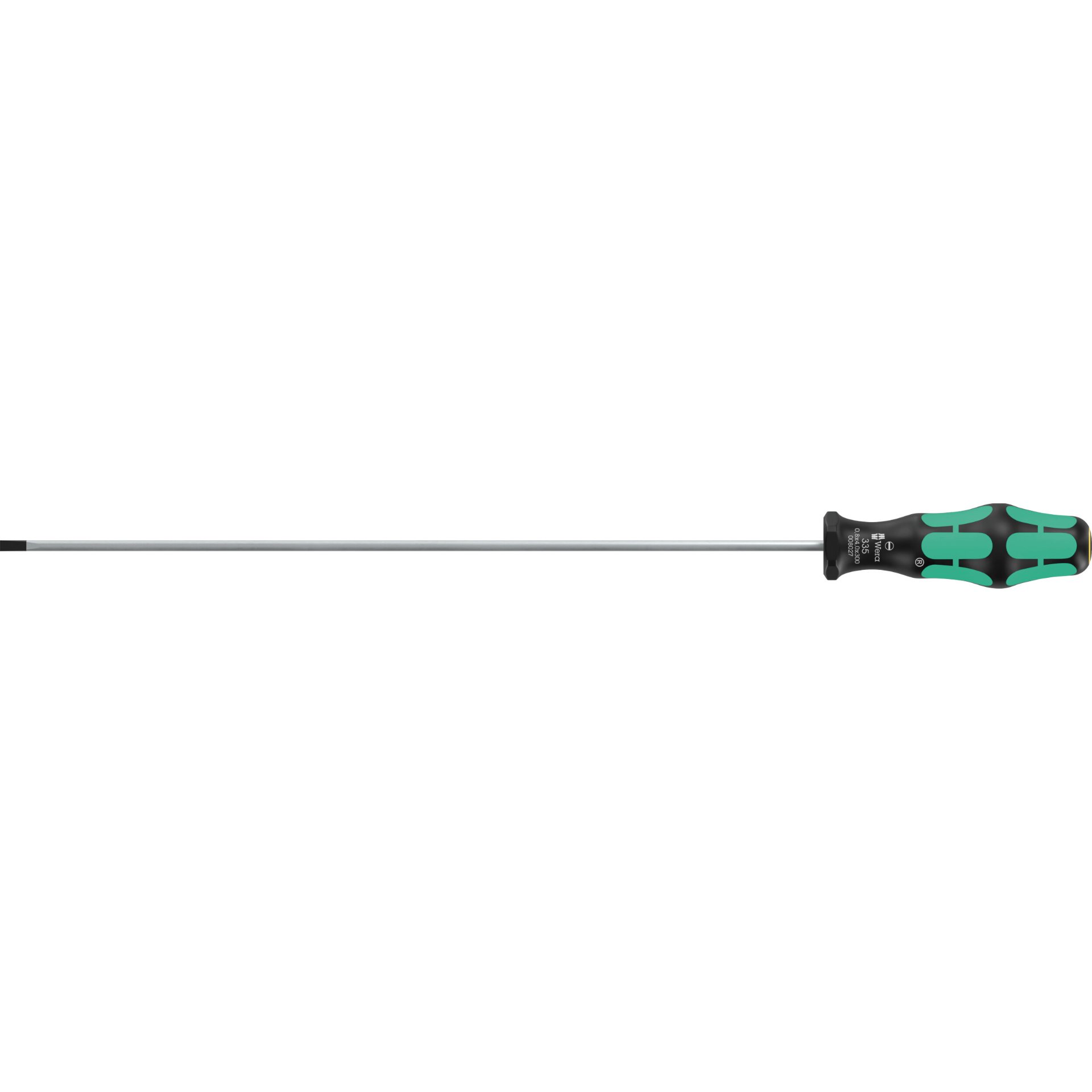 335 Schlitz-Schraubendreher - Elektrikerklinge, 0,8 x 4 x 300 mm