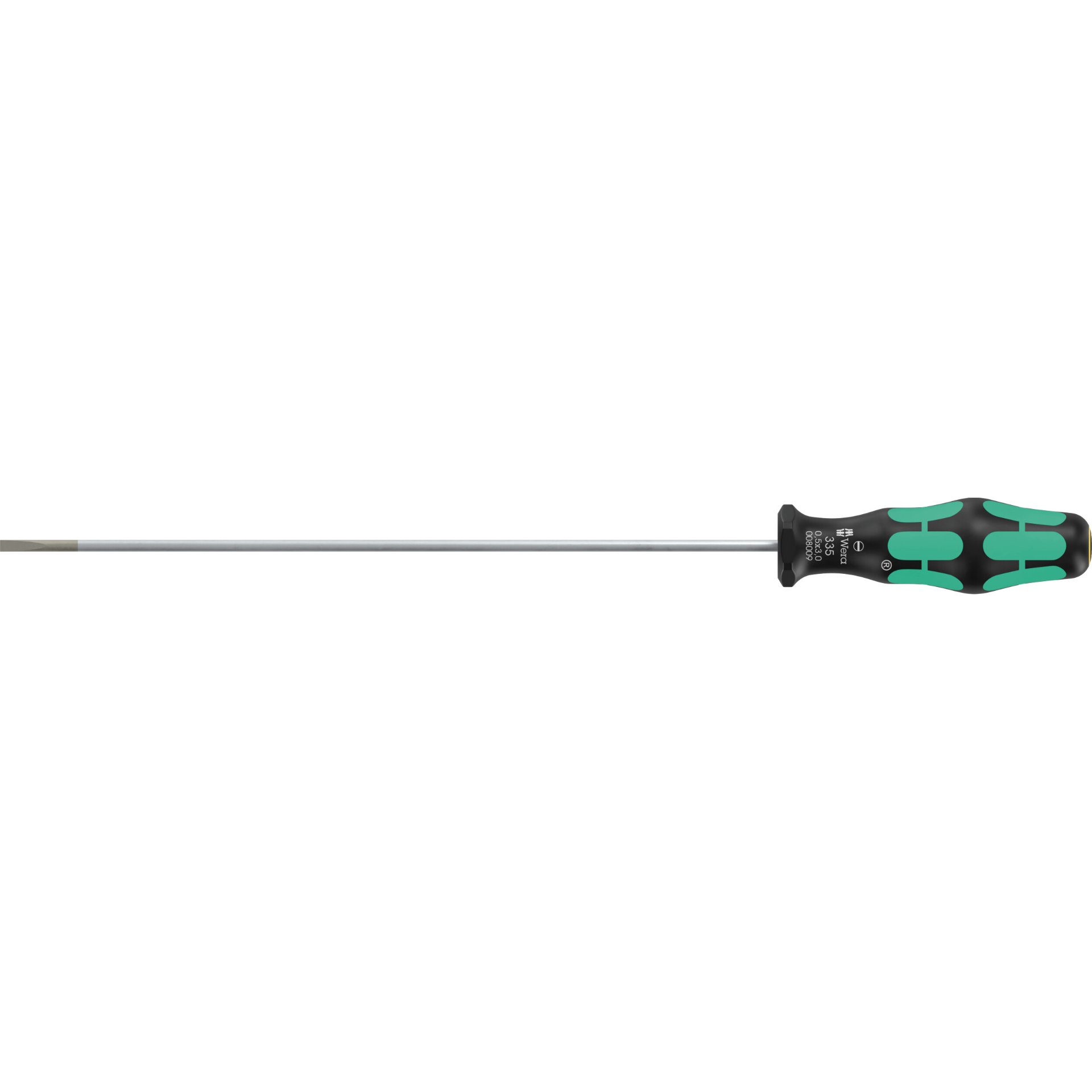 335 Schlitz-Schraubendreher - Elektrikerklinge, 0,5 x 3 x 200 mm