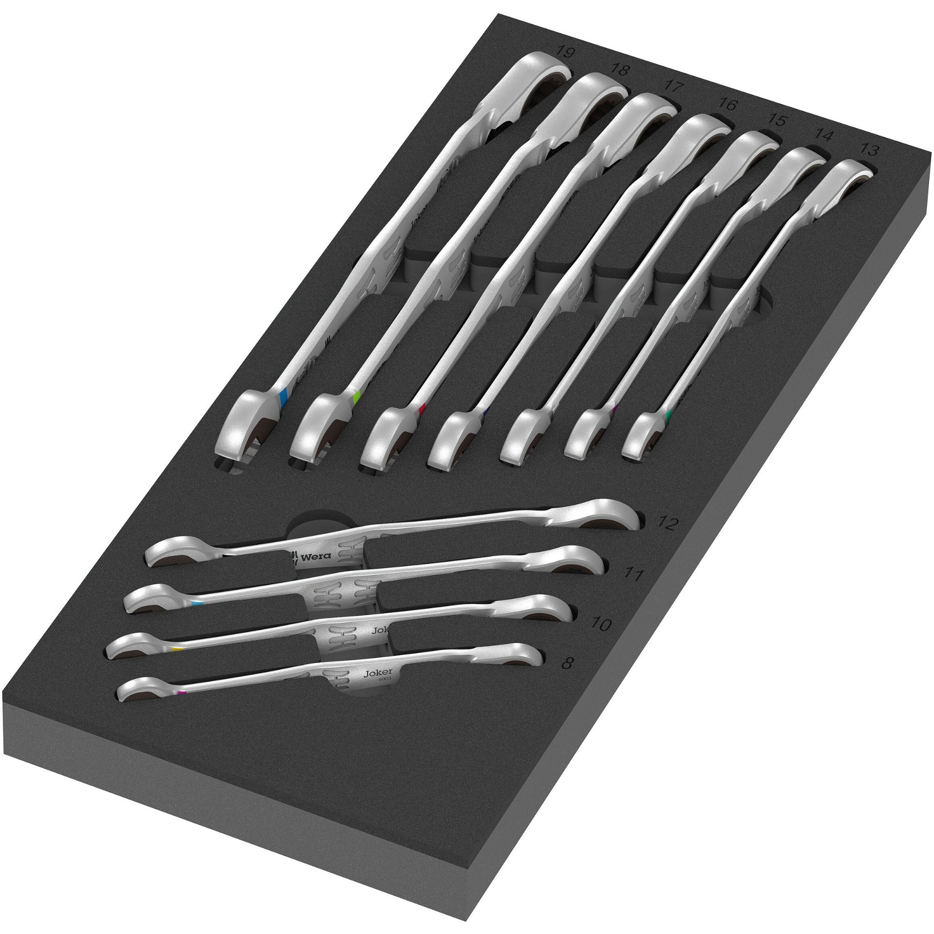 9733 Schaumstoffeinlage 6001 Joker Switch Set 1, 11-teilig