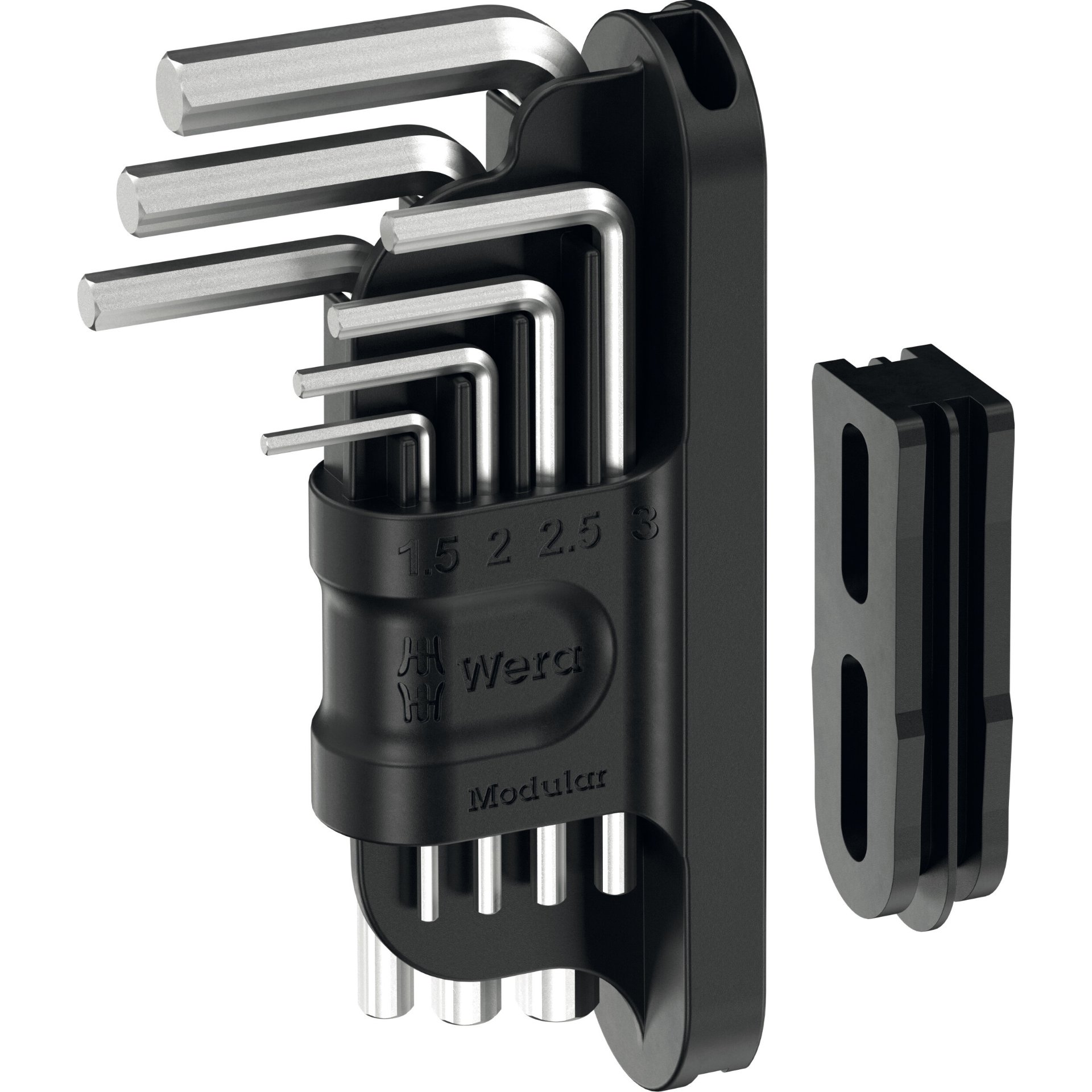 Tool-Check Modular Winkelschlüssel Hex-Plus 1, 7-teilig