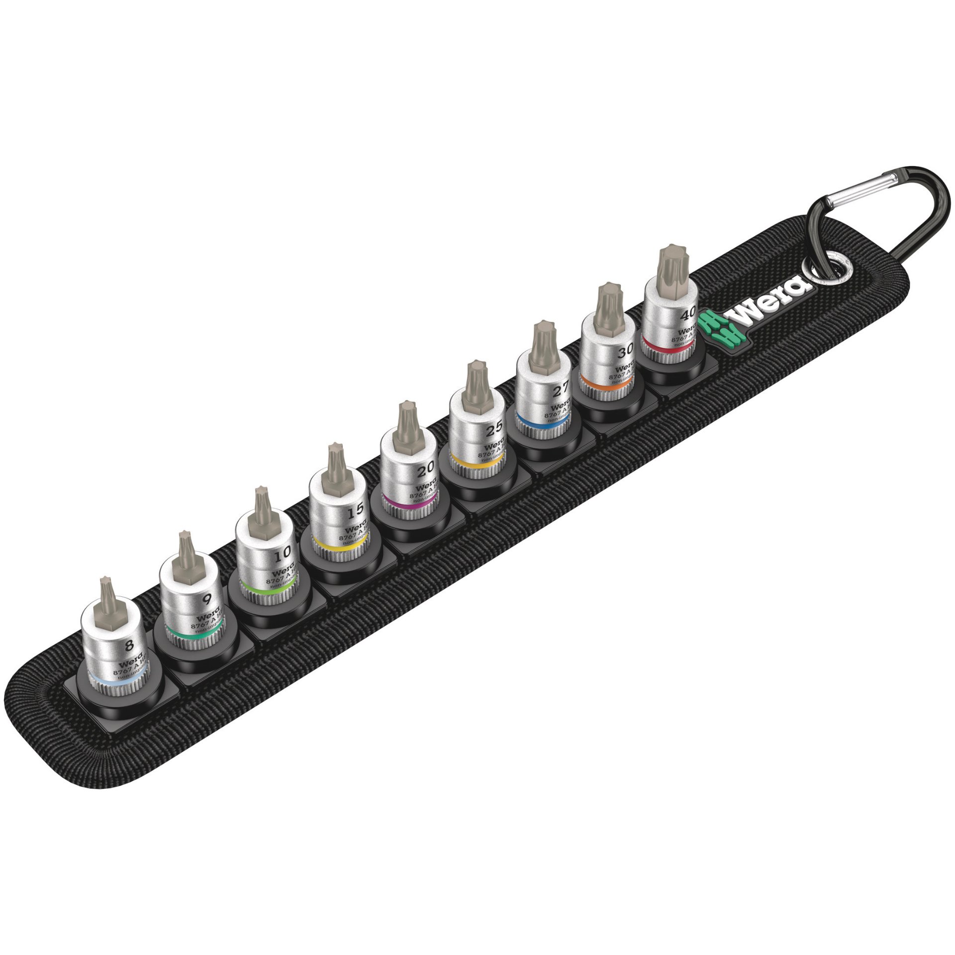 Belt A 3 TORX HF Zyklop Bitnuss-Satz TORX, mit Haltefunktion, 1/4"