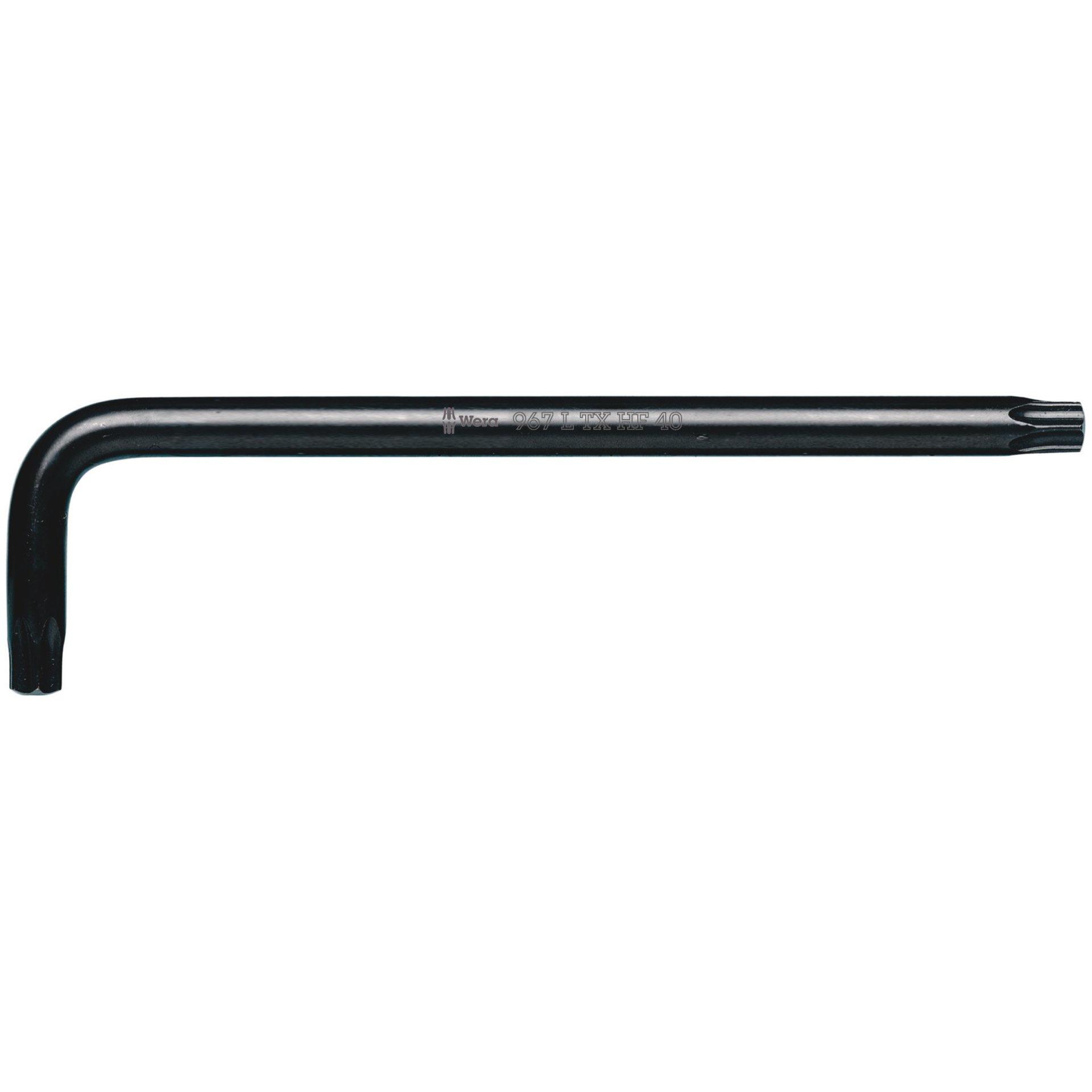 967 L TORX HF Winkelschlüssel mit Haltefunktion, BlackLaser, TX 25