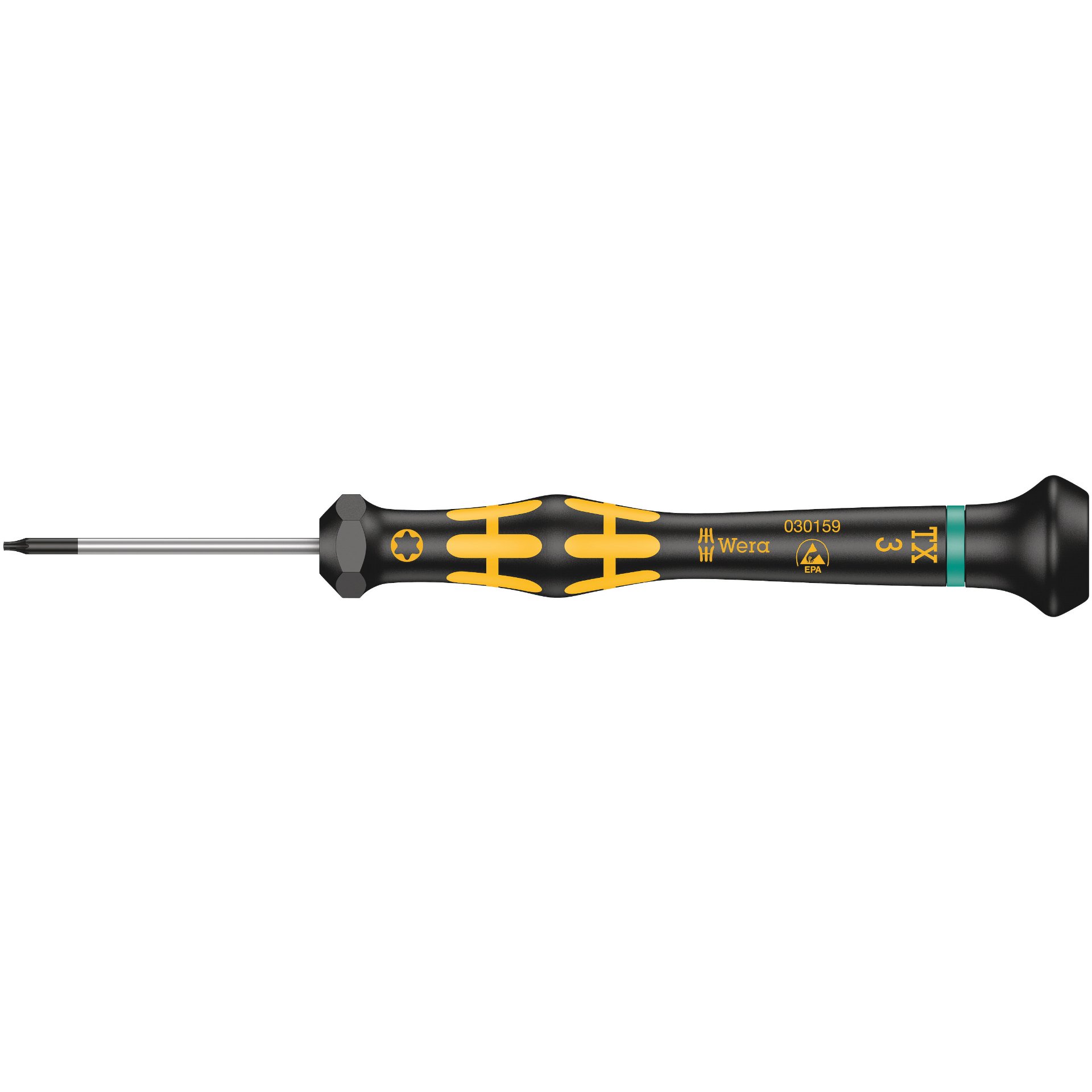 1567 TORX ESD Kraftform Micro Schraubendreher, TX 3 x 40 mm