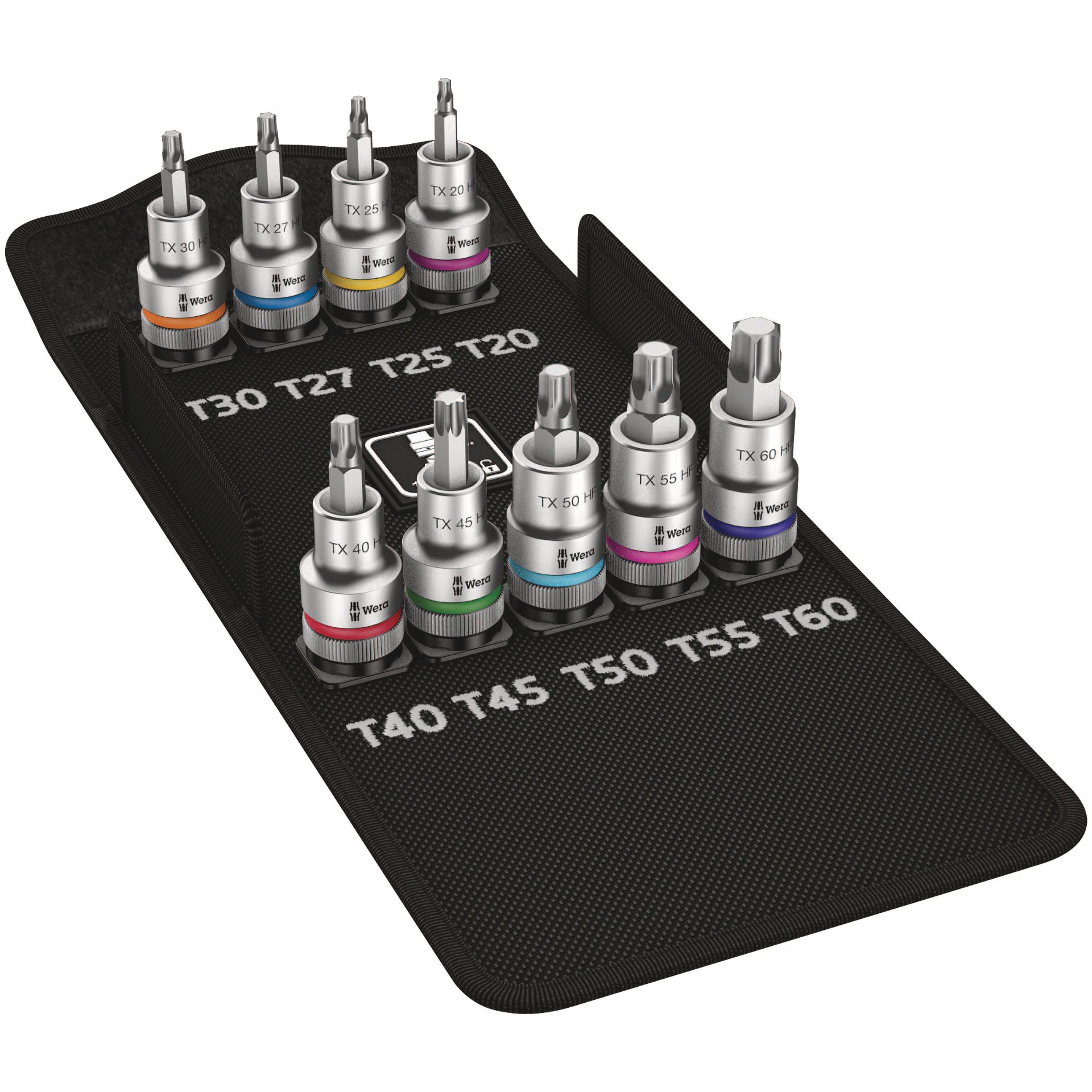 8767 C TORX HF 1 Zyklop Bitnuss-Satz TORX, mit Haltefunktion, 9-teilig