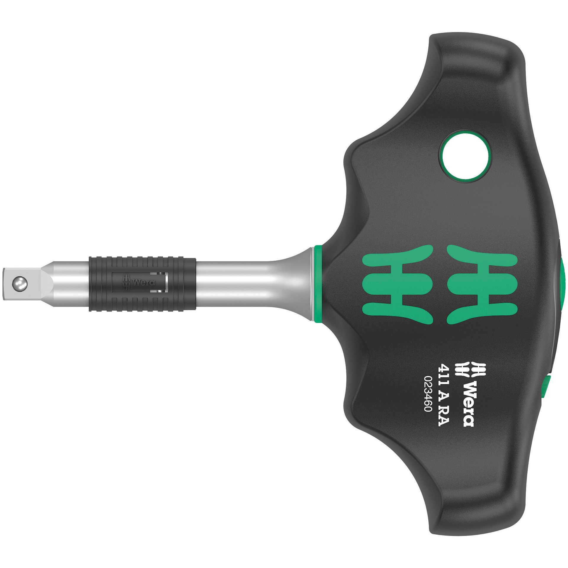 411 A RA Quergriff-Adapterschraubendreher mit Ratschenfunktion, 1/4", Bild 2