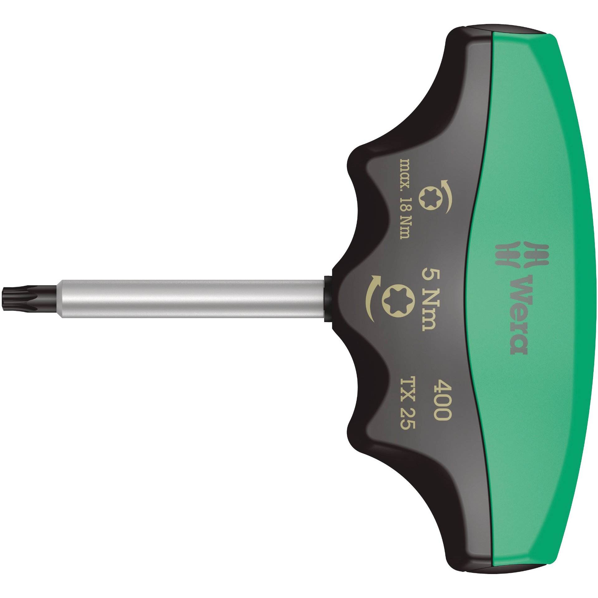 400 TX Drehmomentindikator, TX 25 x 5,0 Nm