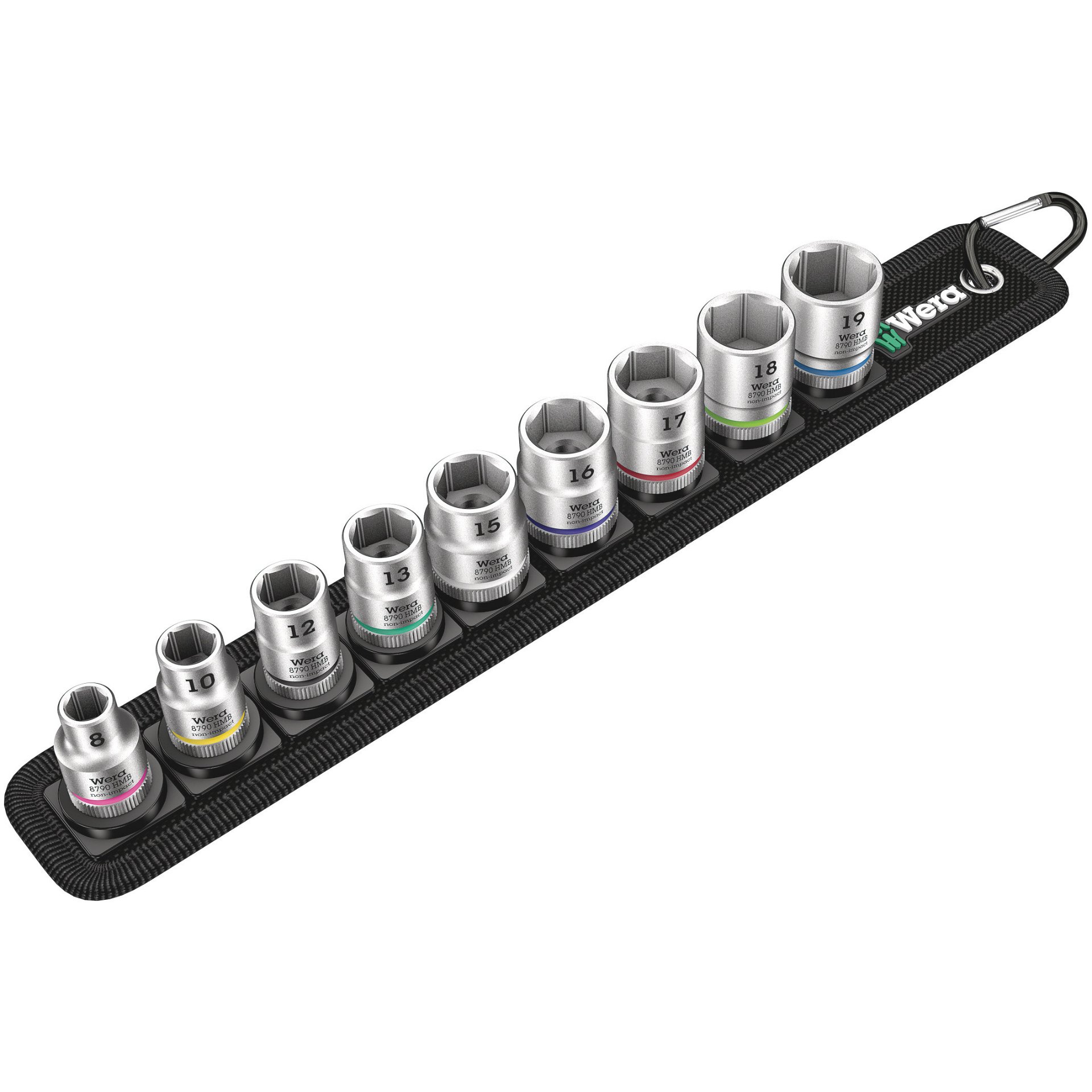 Belt B 4 Zyklop Steckschlüsseleinsatz-Satz, 3/8"-Antrieb, 9-teilig