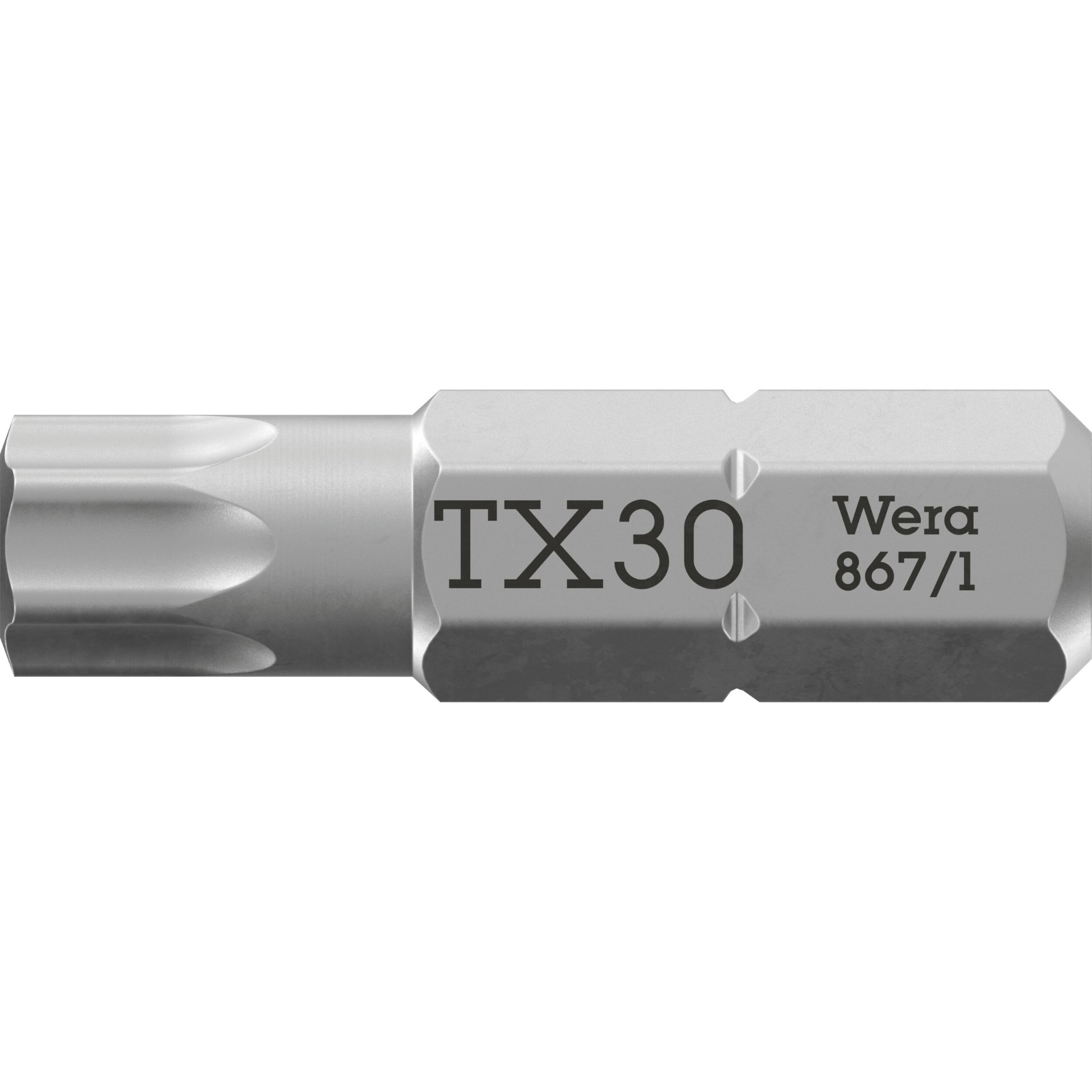 867/1 TORX Bits, TX 30 x 25 mm
