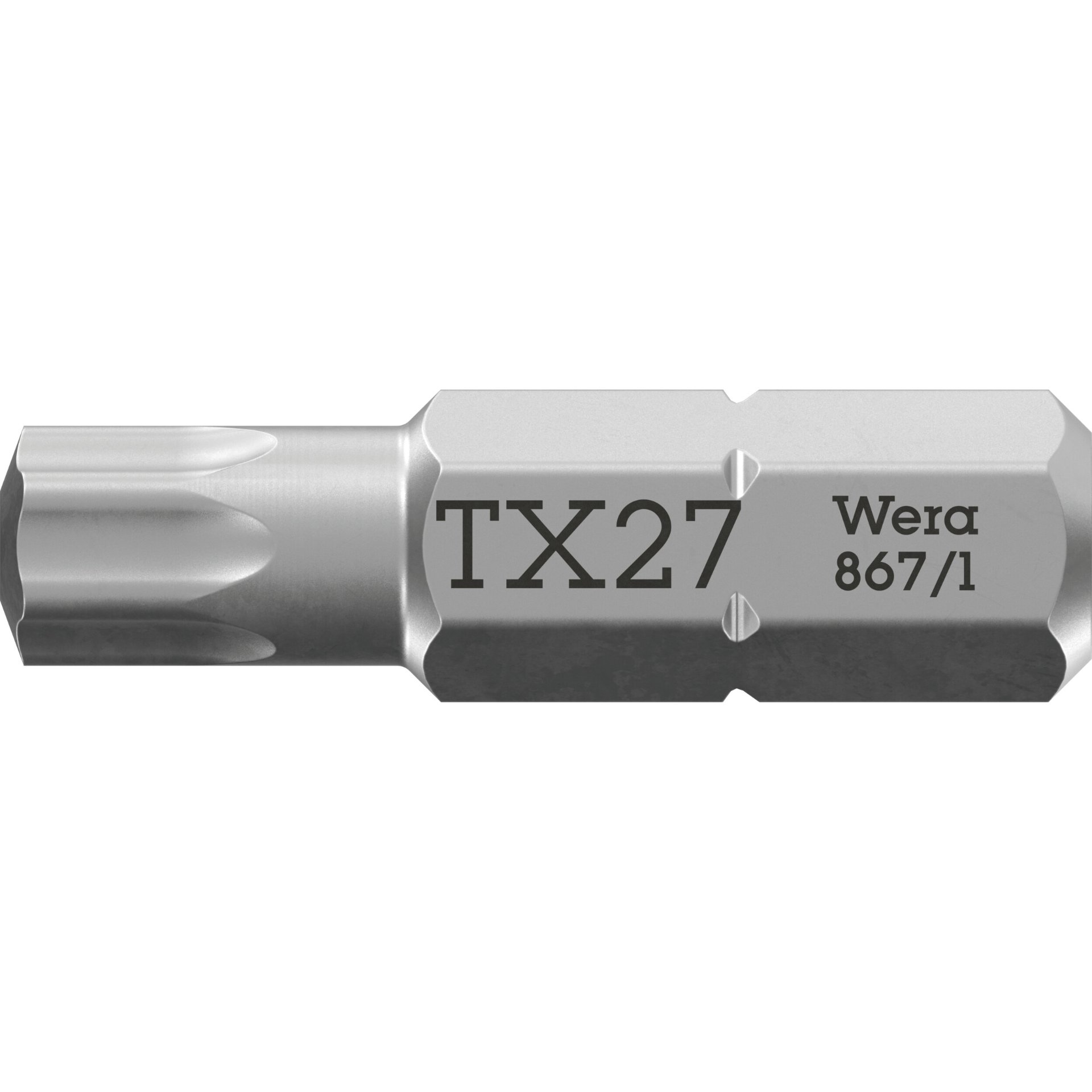 867/1 TORX Bits, TX 27 x 25 mm