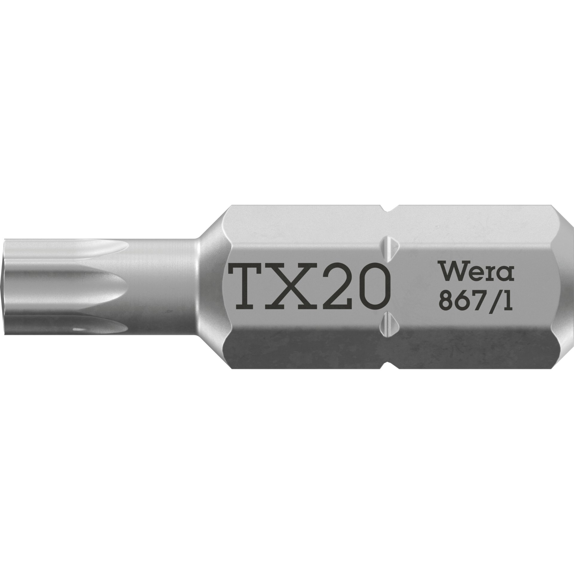 867/1 TORX Bits, TX 20 x 25 mm