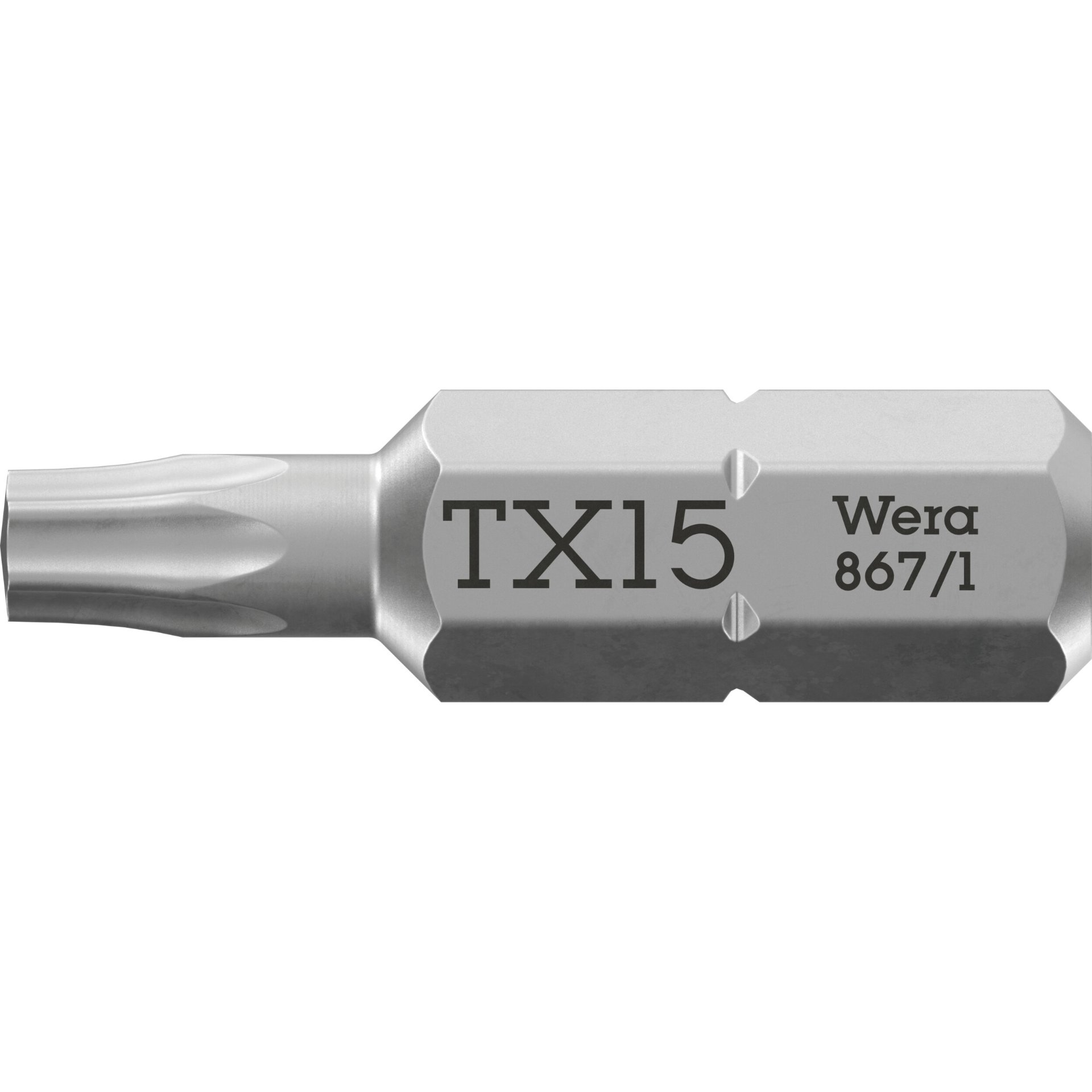 867/1 TORX Bits, TX 15 x 25 mm
