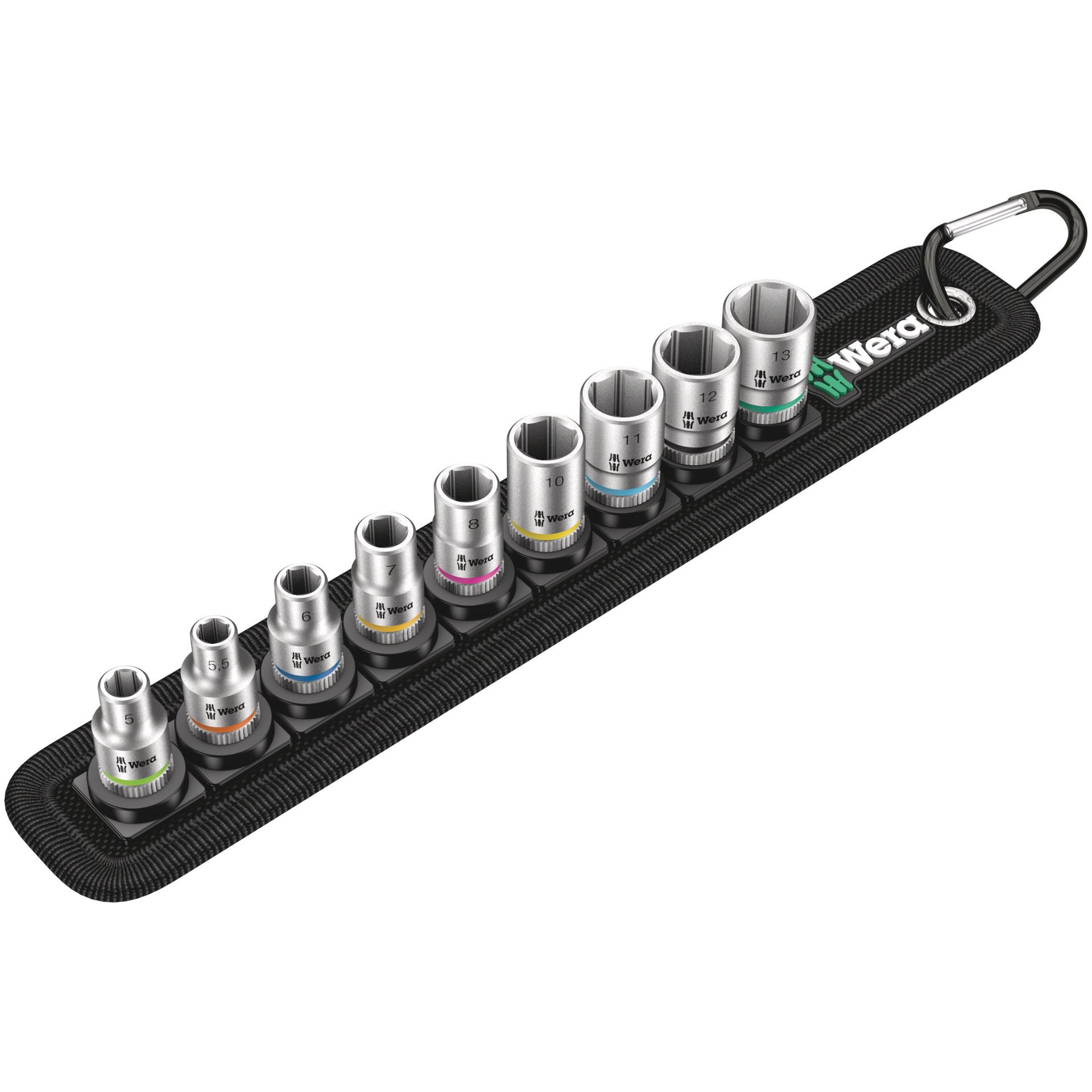 Belt A 4 Zyklop Steckschlüsseleinsatz-Satz, 1/4"-Antrieb, 9-teilig