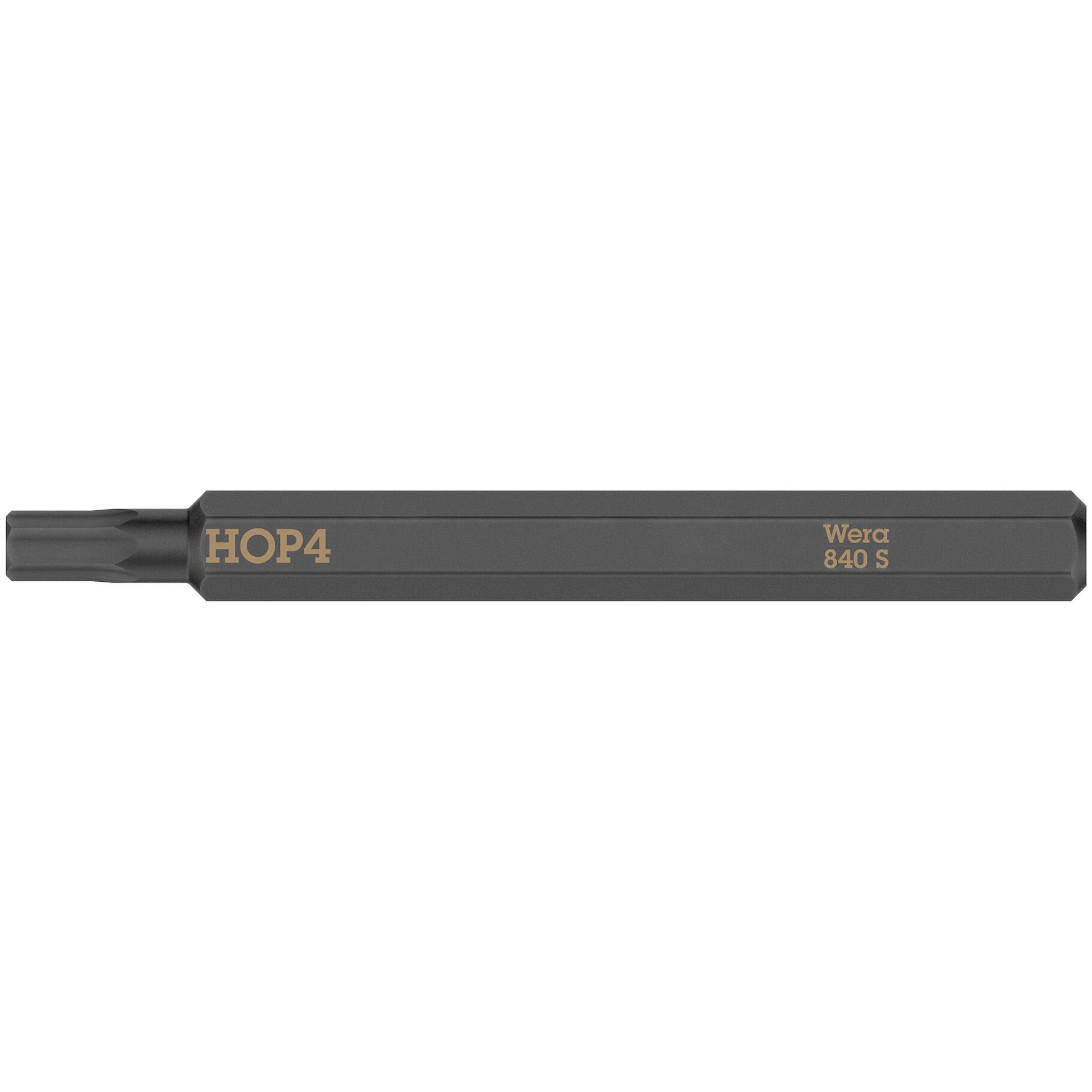 840 S Hex-Plus Innensechskant Bits für Schlagschraubendreher, 4 x 70 mm