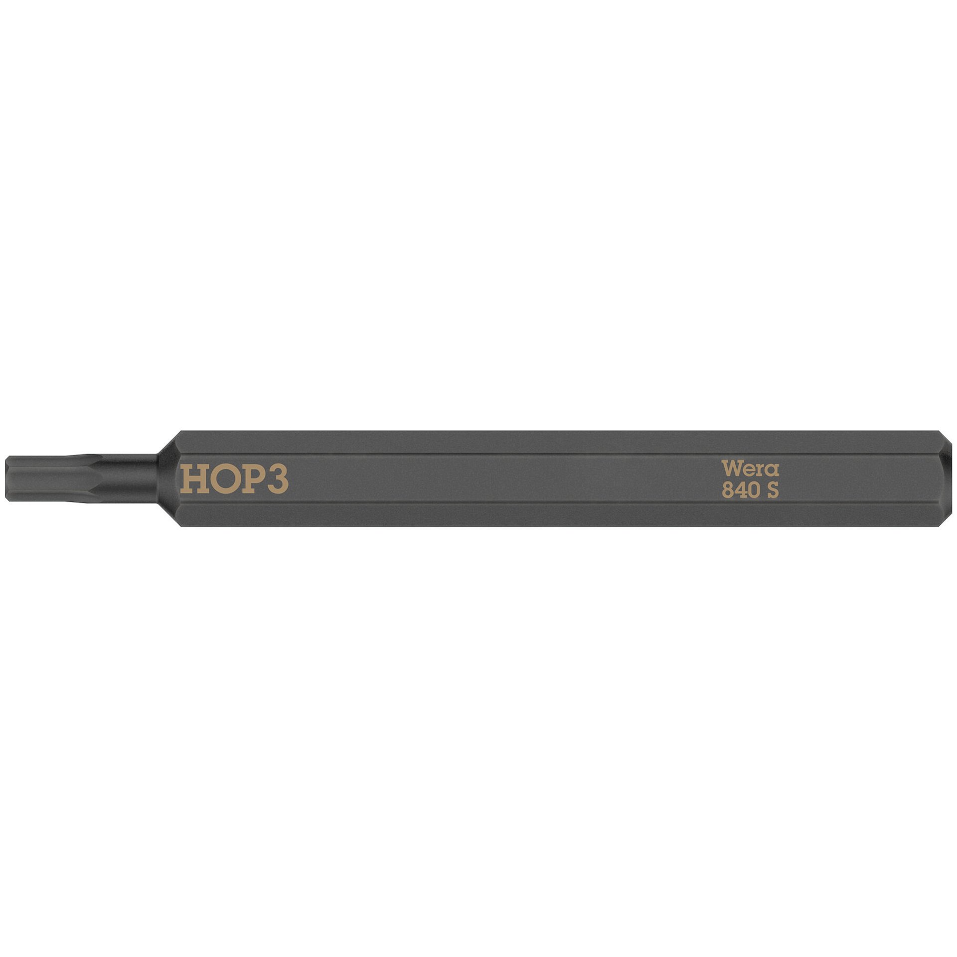 840 S Hex-Plus Innensechskant Bits für Schlagschraubendreher, 3 x 70 mm