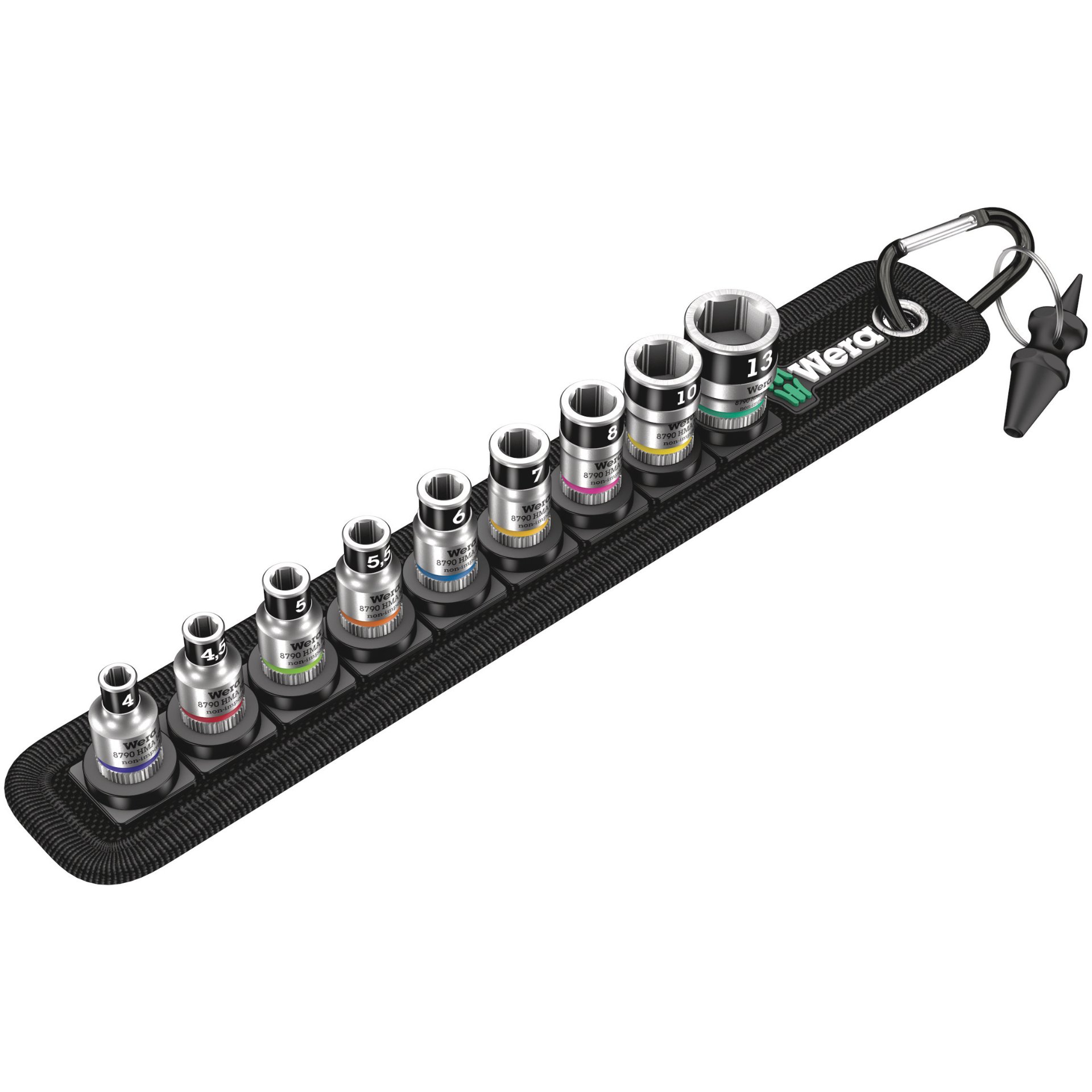Belt A 1 Zyklop Steckschlüsseleinsatz-Satz, mit Haltefunktion, 1/4"-Antrieb