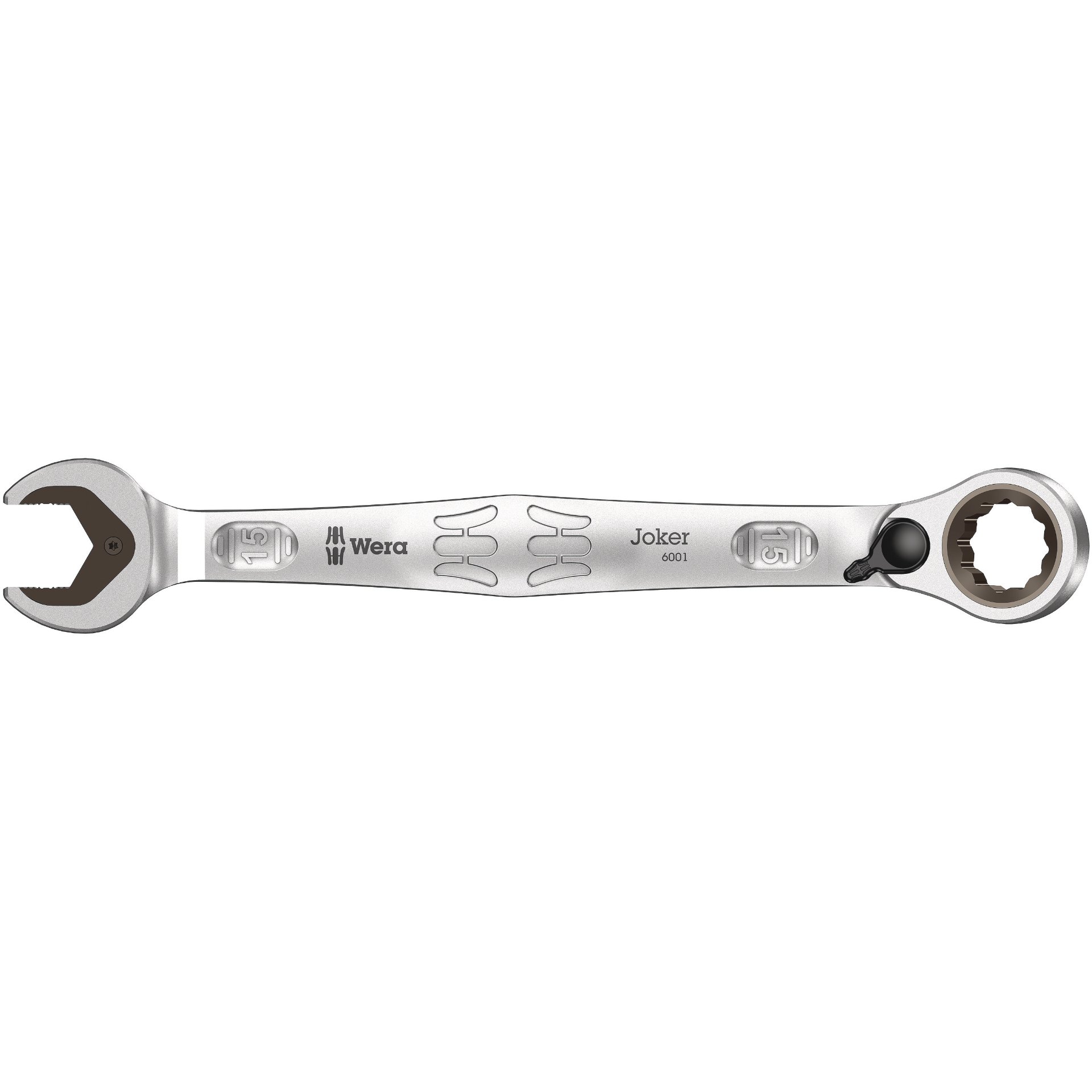 6001 Joker Switch Maul-Ringratschen-Schlüssel, umschaltbar, 15 x 199 mm