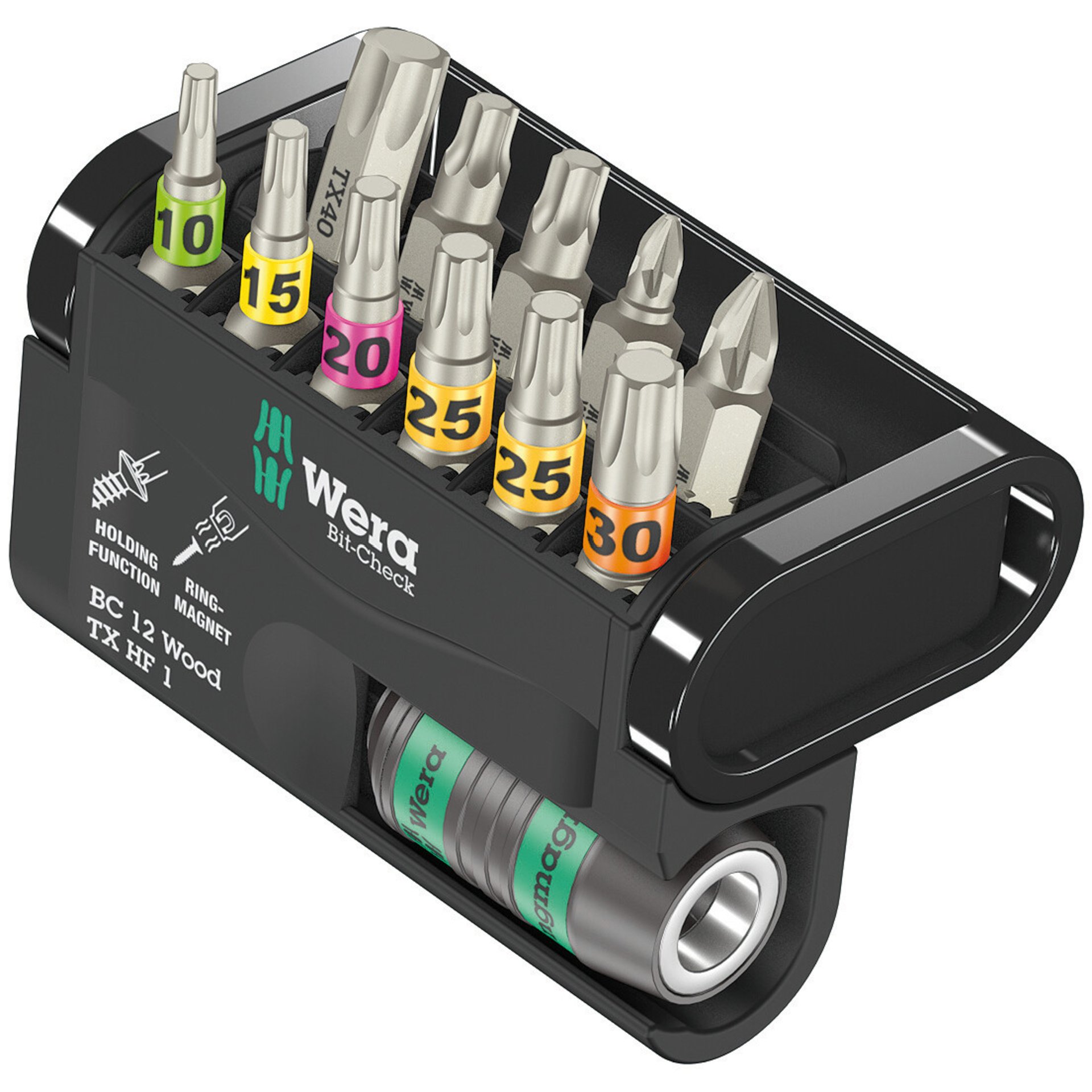 Bit-Check 12 Wood TX HF 1, 12-teilig