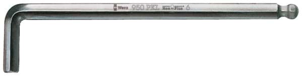 Picture of 950 PKL Winkelschlüssel, metrisch, gestellverchromt, 1,5 x 90 mm
