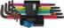 Imagen de 967/9 TX Multicolour HF 1 Winkelschlüsselsatz mit Haltefunktion, 9-tei