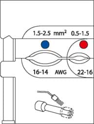 Bild für Kategorie 8140-21/-22 Modul-Einsatz für Dura Seal Schrumpfschlauch