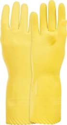 Afbeelding van Handschuh Extra 702 gelb,310mm,Gr. 8,Str.Rand