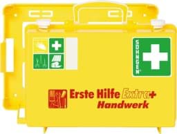 Bild von 9900060321 Erste-Hilfe-Koffer Extra+Handwerk, DIN 13157, gelb