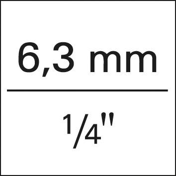 GEDORE Verbindungs-Vierkant 1/4  Länge 2 0 mm 