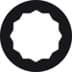 Imagen de HAZET Llave de vaso ∙ hexagonal doble 900Z-9 ∙ Cuadrado hueco 1/2 pulgadas (12,5 mm) ∙ Perfil de tracción hexagonal doble exterior ∙ ancho de llave 9 mm