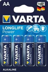 Bild von Batterie LONGLIFE Power AA Blister a 4 Stück VARTA