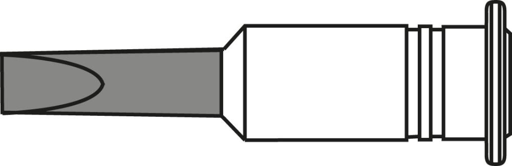 ERSA Lötspitze für Independent 130 gerade vernickelt meißelförmig 4,8 mm 0G132VN 