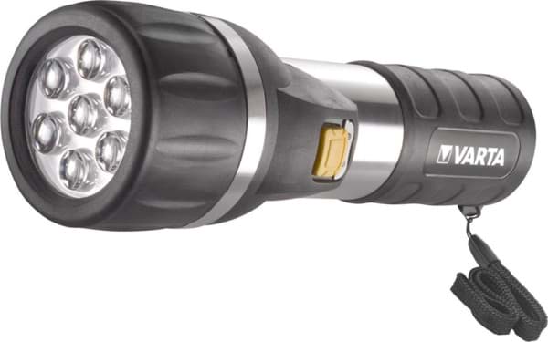 Afbeelding van Taschenlampe Day Light Multi LED F30 mit Batterien VARTA