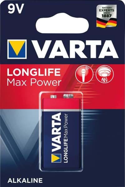 Picture of Batterie MAX TECH 9V-Block Blister a 1 Stück VARTA
