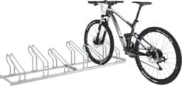 Bild von 9900029058 Fahrrad-Bügelparker einseitig, verzinkt L 1400 mm, 4 Plätze
